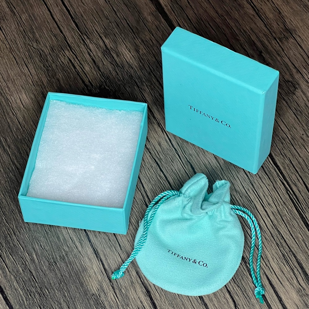 Tiffany & Co. Small Jewelry Pouch and Box